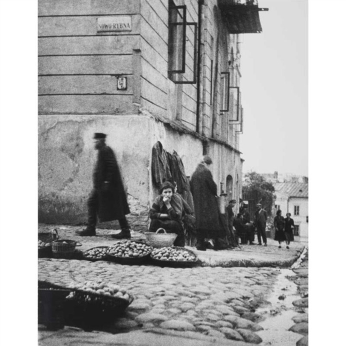 Jewish Corner, Nowo Rybna Street, Lublin, Poland