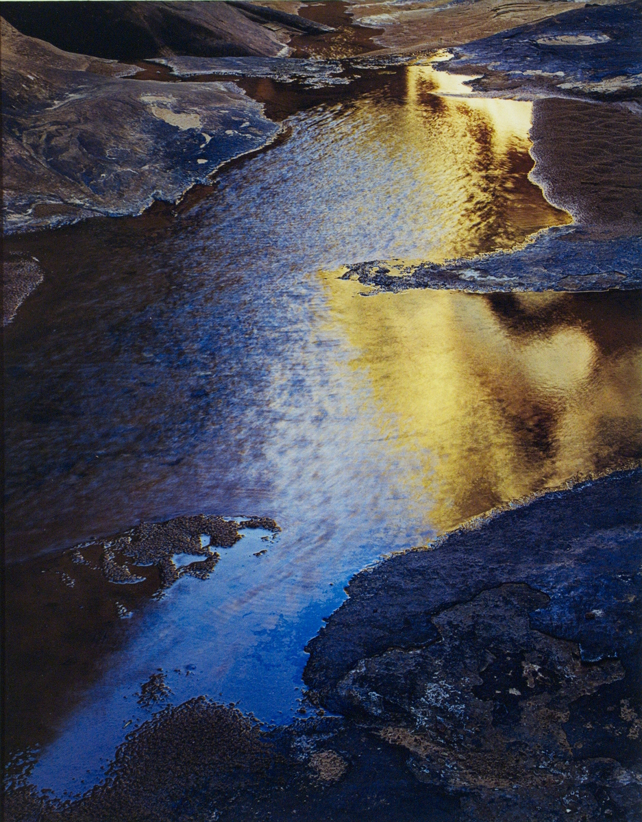 River edge at sunset, below Piute Rapids