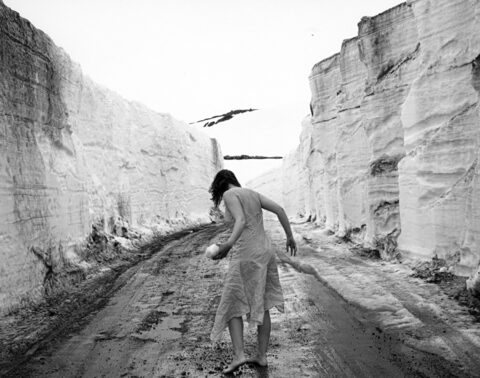 Snowball fight, Mjóifjörður, Iceland