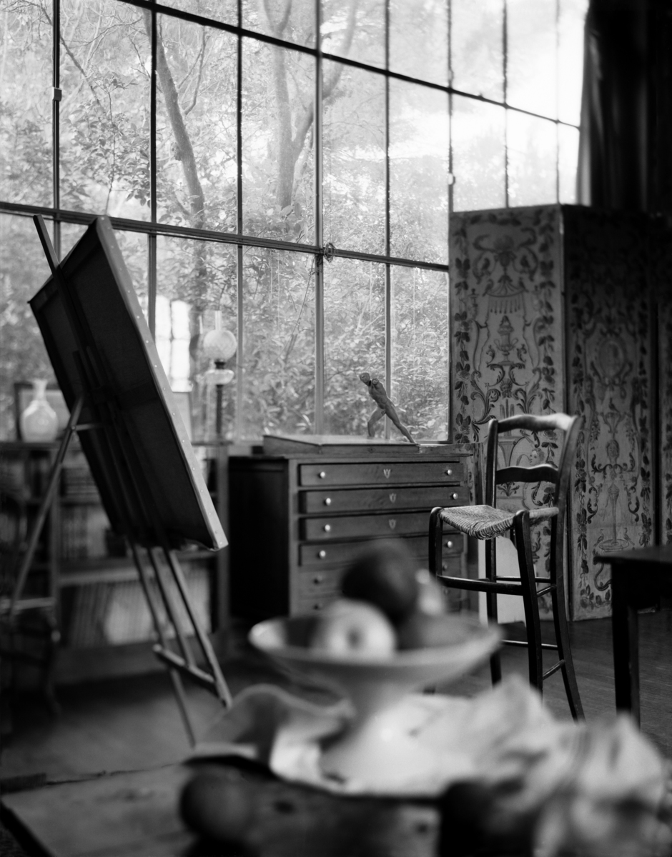 Atelier Cezanne with apples