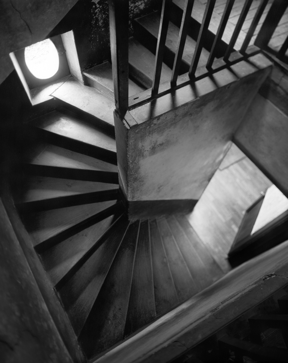 Stairs to Vincent Van Gogh's room, Auberge Ravoux