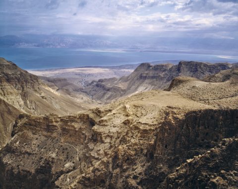 Dead Sea from Mitzpeh Matmon