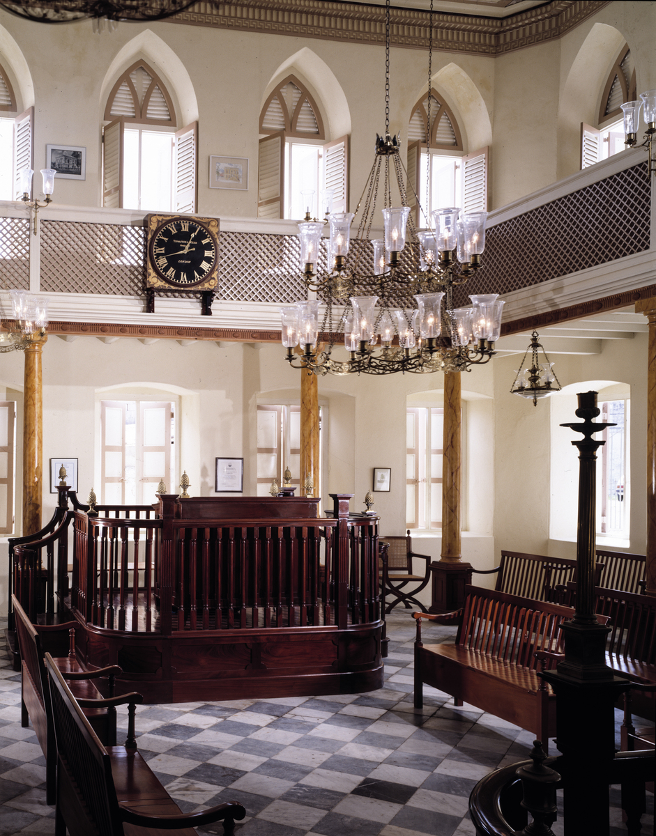 Bimah, Nidhe Israel Synagogue, Bridgetown, Barbados