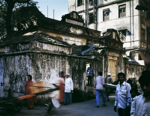 Sha'arei Ratson Synagogue, Bombay, India (exterior)